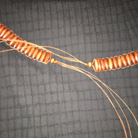 Textured black Laura Scott a-line skirt with belt - Picture 2 of 6